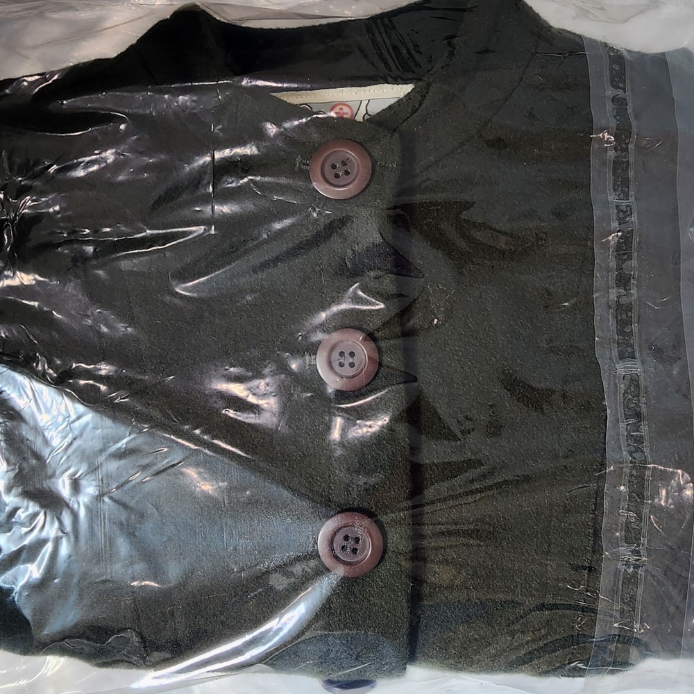 Military-inspired Wool Jacket Size S - Picture 7 of 7